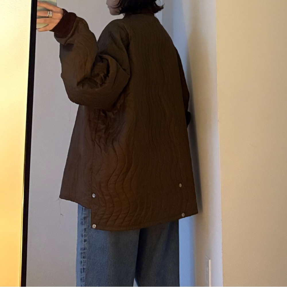 Vintage North Point Brown Quilted Jacket